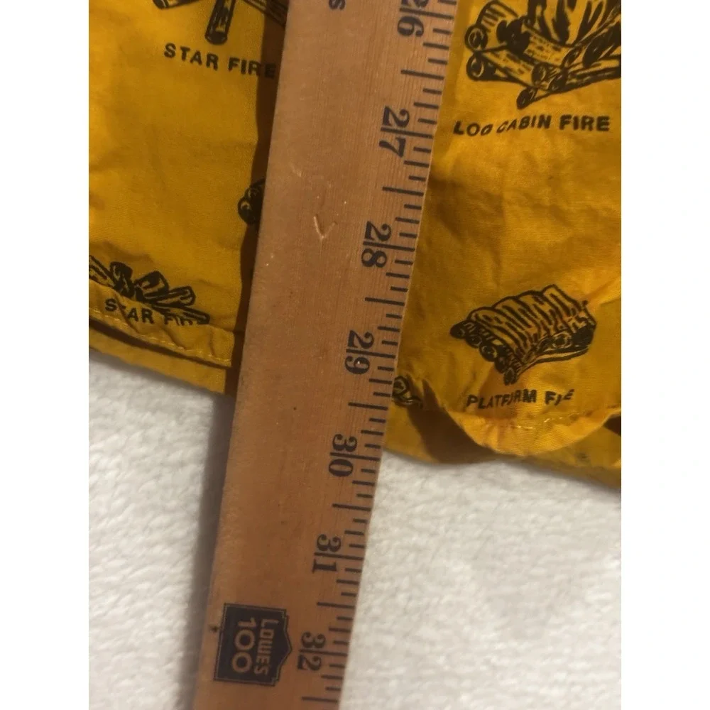 The North Face Shirt Mens XL Yellow Short Sleeve Button Down Campfire Print